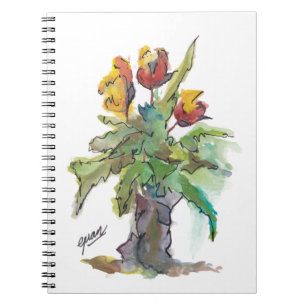 Carnet Tulip Notebook par Guan
