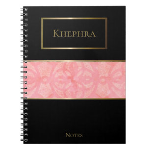 Carnet Tulip Pink Batik Nom simple