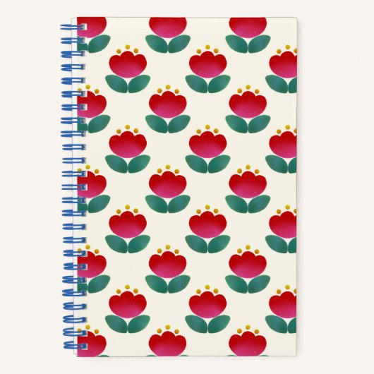 Carnet Tulipe Blanche (Recto)