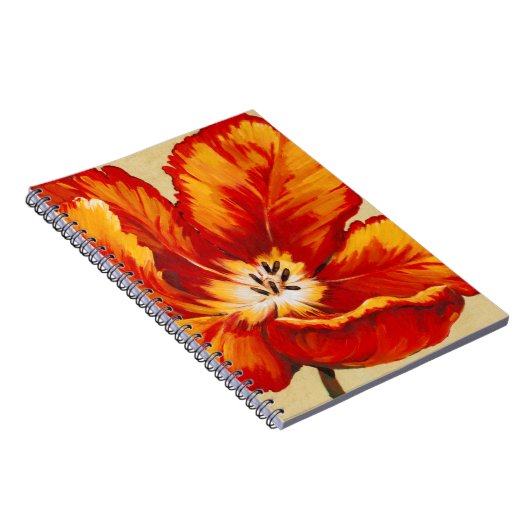 Carnet Tulipe de perroquet I (Côté Droit)