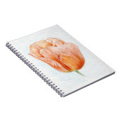 Carnet Tulipe en Pêche (Côté Droit)