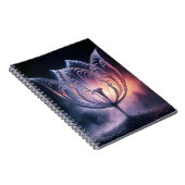 Carnet Tulipe Illuminée Avec Arrosage (Côté Droit)