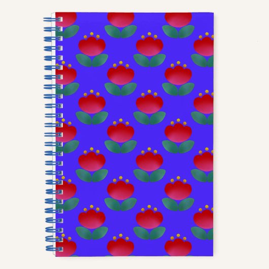 Carnet Tulipe Pourpre (Recto)