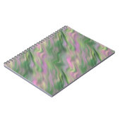 Carnet Tulipe rose Vide Texture (Côté gauche)