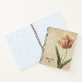 Carnet Tulipe Vintage (Tulipa culta) (Intérieur)