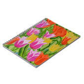 Carnet Tulipes (Côté gauche)