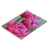 Carnet Tulipes à perroquets roses (Côté gauche)