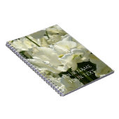 Carnet Tulipes blanches (Côté Droit)