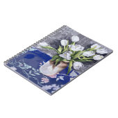 Carnet Tulipes blanches 1994 (Côté gauche)