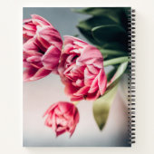 Carnet Tulipes dans un vase (Dos)