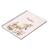 Carnet Tulipes de Cheval Blanc Rosé (Côté gauche)