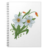 Carnet Tulipes et jonquilles Fleurs (Devant)
