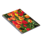 Carnet Tulipes jaunes et rouges (Côté Droit)