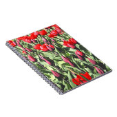 Carnet Tulipes rouges (Côté Droit)