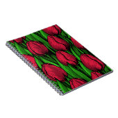 Carnet Tulipes rouges (Côté Droit)