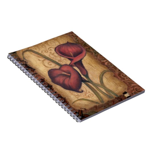 Carnet Tulipes rouges II (Côté Droit)