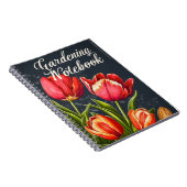 Carnet Tulipes vintages de jardinage (Côté Droit)