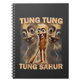 Carnet Tung tung sahur Brainrot Meme (Devant)