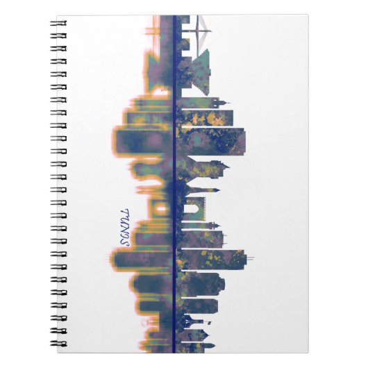 Carnet Tunis Skyline (Devant)