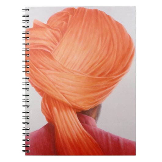 Carnet Turban de safran (Devant)