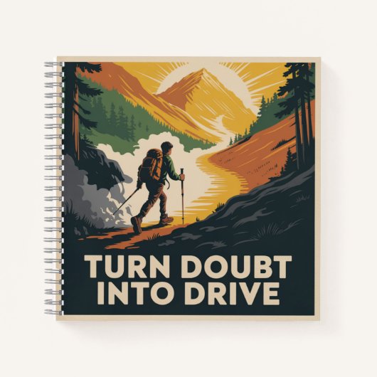 Carnet Turn Doubt Into Drive (Devant)