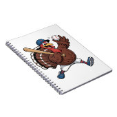 Carnet Turquie Bateball de baseball de baseball de jeu Ba (Côté Droit)