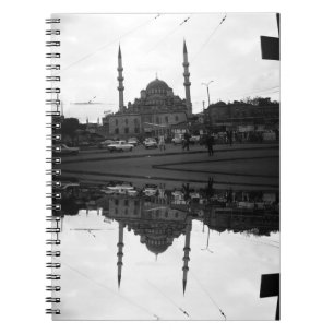 Carnet Turquie vintage Istanbul La mosquée Yeni Camii 