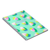 Carnet Turquoise aux fraises (Côté Droit)
