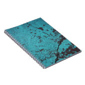Carnet Turquoise bleu rouillé (Côté Droit)