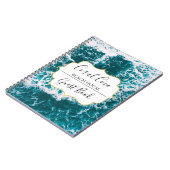 Carnet Turquoise Blue Ocean Beach Location de vacances Gu (Côté gauche)