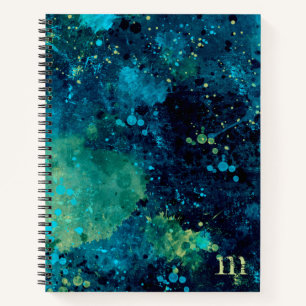 Carnet Turquoise et Jaune