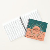 Carnet Turquoise et Peach Sun BossLady Rules #4 (Intérieur)