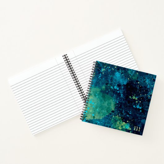 Carnet Turquoise et Yellow (Intérieur)