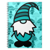 Carnet Turquoise Gnome (Devant)