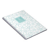 Carnet Turquoise Starfish Motif personnalisé (Côté Droit)