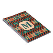 Carnet Turquoise Terracotta Monogram (Côté Droit)