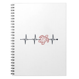 Carnet Turtle Heartbeat Tortoise Painted Alligator Copy
