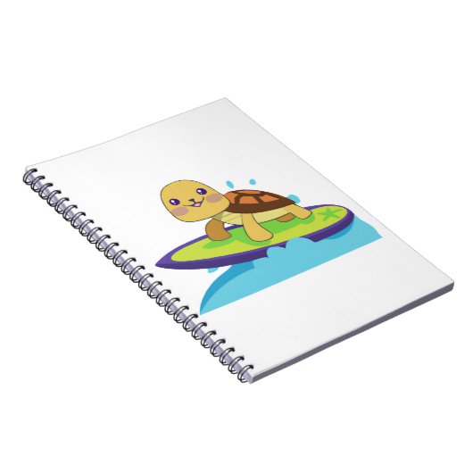 Carnet Turtle on surfboard (Côté Droit)