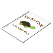Carnet Turtle pace (Côté gauche)