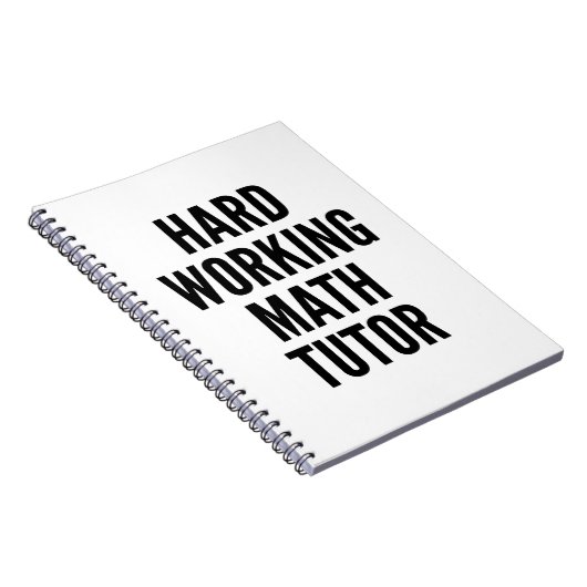 Carnet Tutor mathématique de travail difficile (Côté Droit)