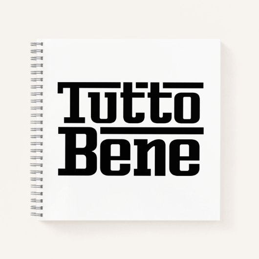 Carnet Tutto Bene (Devant)