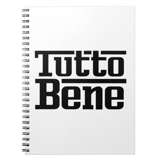 Carnet Tutto Bene (Devant)