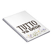 Carnet Tutto Va Bene (con fiori) (Côté Droit)