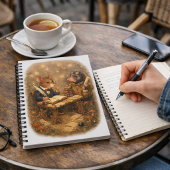 Carnet Tux & Twitch Woodland Writing Desk