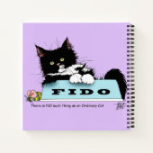 Carnet Tuxedo Kitten Chien's Bowl (Dos)