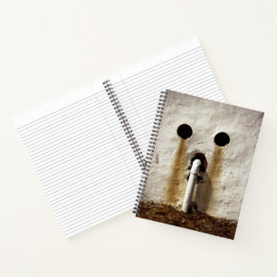 Carnet Tuyau d'eau exposé Urbaine Grunge