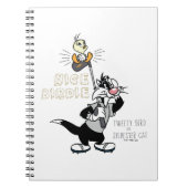 Carnet TWEETY™ & SYLVESTER™ Golf - Nice Birdie (Devant)