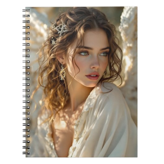 Carnet Twilight Guardian - Ange des ailes dorées (Devant)