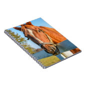 Carnet Twilight Rose | Cheval de course Pur-sang (Côté Droit)