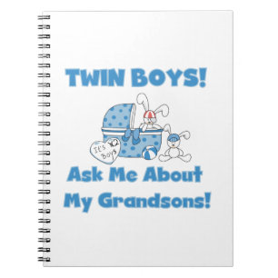 Carnet Twin Boys Grandsons Cadfts